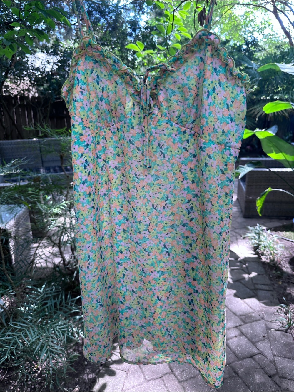 wild fable Pastel Multicolor Smocked Top